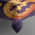 thumbnail image 3 of Rectangle Table Cover Happy Halloween Spooky Trick or Treat Pumpkin Table Cloth,Pattern Foldable Table Cloths for Picnic Gathering Halloween Fall Thanksgiving Christmas, 3 of 5