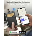 thumbnail image 3 of Extrelife Minimalist Wallets for Men, Works with Find My App, Slim Leather Bifold Wallet Credit Card Holder with Cash Pocket, ID Window, RFID Blocking, Gifts for Men, 3 of 9