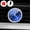 Blue, variant on Mini Car Dashboard Clock, Luminous Analog Auto Clock with Vent Clip & Double-Sided Tape, Universal Fit for Car Boat Bike Home(Black)