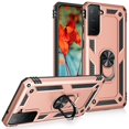 thumbnail image 1 of [PST] Samsung Galaxy S22 Plus 6.6" Kickstand Rotating Ring Case, Heavy Duty Hybrid Shock Absorption Rugged Hard Phone Case Cover, 1 of 3