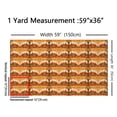 thumbnail image 3 of jejeloiu Funny Halloween Pumpkin Fabric by the Yard 1 Yard,Autumn Fall Maples Home Decor Fabric by the Yard,Country Cabin Lodge Sewing Fabric,Breathable Home Decor, 3 of 6