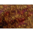 thumbnail image 4 of oneOone Cotton Cambric Brown Fabric Batik Craft Projects Decor Fabric Printed By The Yard 42 Inch Wide, 4 of 4
