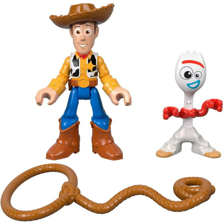 Imaginext Figures Featuring Disney Pixar Toy Story Forky & Woody