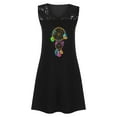 thumbnail image 4 of Vestidos de chaleco de encaje de playa estampados sin mangas casuales de moda de verano para mujer Fridja  hj4090, 4 of 5
