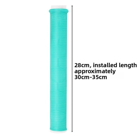 silicone fishing rod handle cover anti slip grip wrap for fishing pole badminton