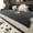 Dark Grey, variant on Geometric Jacquard Plush Sofa Cover – Non-Slip Sectional Couch Slipcover, Soft Washable Furniture Protector for Kids & Pets, Cozy Fuzzy Velvet Sofa Throw