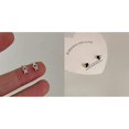 thumbnail image 1 of 2 pares de pendientes de diamantes, joyas para mujer, pendientes de cumpleaños, Navidad y día de la madre, 1 of 4