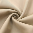 thumbnail image 5 of Blackout Curtains 63 inches Long for Living Room, Room Darkening Window Curtain Panels, Rod Pocket Thermal Insulated Solid Drapes for Bedroom, 42x63 inch, Beige, 2 Panels, 5 of 6