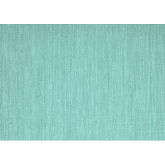 Ahgly Company Indoor Rectangle Solid Light Blue Modern Area Rugs, 5' x 7'