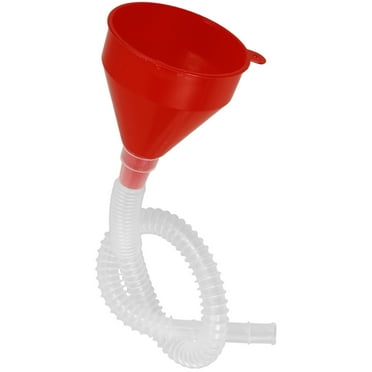 Car Funnel Funnel for Engine Oil Automotive Funnel Funnel for Filling Bottles Funnel with Hose Transmission Oil Funnel