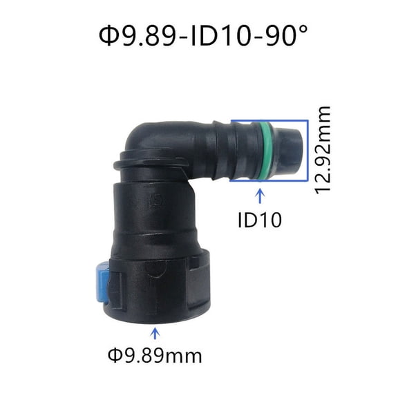 9.89mm-ID8 female connector Fuel line quick connector special for Ford Transit 2 pcs one lot