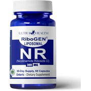 30 Day Supply, Nicotinamide Riboside (NR) 300mg - NAD+ Supplement, Targeted Release, Ultra High Grade Pharmaceutical, Boosts NAD+
