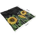 thumbnail image 4 of Sunflower Blanket: Cozy 50x60in Flannel Throw Blanket for Bed, Sofa, Office Throw Blanket Gift for Women, 4 of 5
