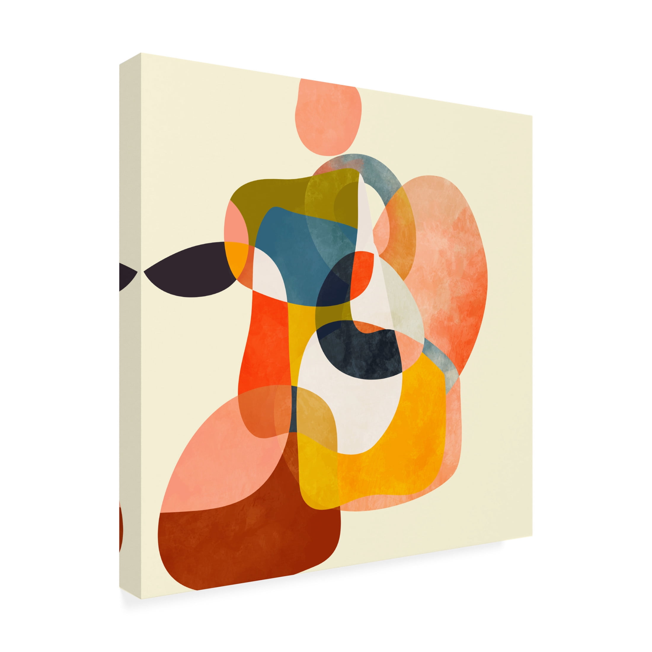 Trademark Fine Art Ana Rut Bre Shapes6 Canvas Wall Art