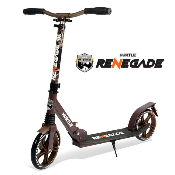 Lightweight and Foldable Kick Scooter - Adjustable Scooter for Teens and Adult, Alloy Deck with High Impact Wheels (Real Tree)