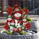 thumbnail image 4 of Xihbxyly Ofertas de Almacén En Oferta Estaca de Acrílico con Forma de Muñeco de Nieve para Jardín, para Interior y Exterior, para Plantas En Maceta, para Patio y para Usar En El Jardín., 4 of 7
