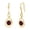 01-garnet, variant on Sapphire Dangle Drop Earrings 925 Sterling Silver Yellow Gold Plated Dainty Infinity Blue Gemstone September Birthstone Earring Fine Jewelry Birthday Mothers Day Gifts for Mom Women