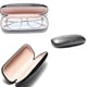 thumbnail image 2 of Elegant Sunglass Case Pouch Advanced Hard PU Leather Hard Lightweight Sunglasses Organizers Protective Box brown, 2 of 5