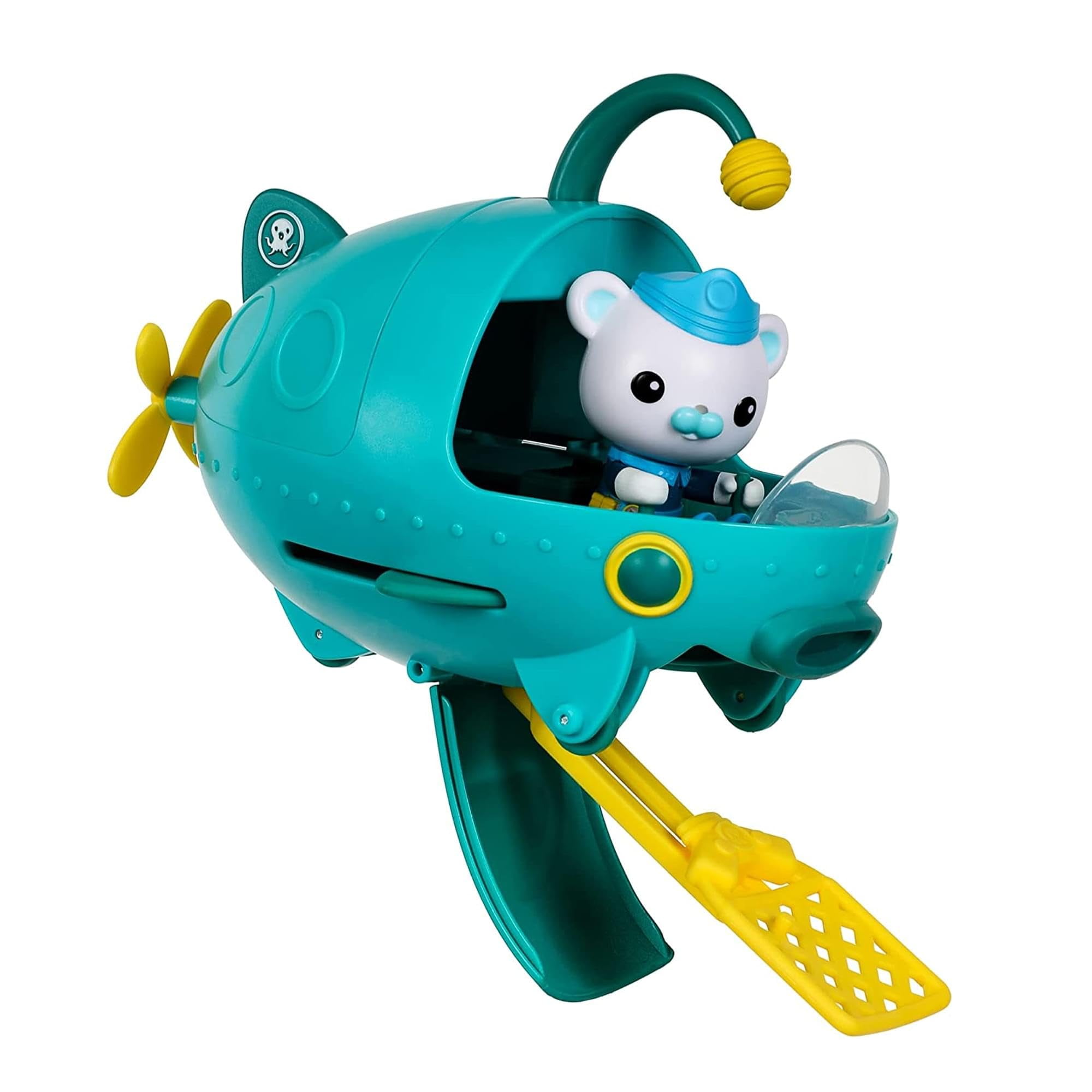 Octonauts Octopod Playset 8 Pieces Including Deep Sea Captain Barnacles Gup A Multicolor 5.12 x 15.5 x 8.5 inches