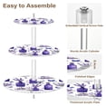 thumbnail image 2 of Cupcake Dessert Display Holder Tower Decorations For Party Wedding Birthday Anniversary Houses Lavender Field, 2 of 8