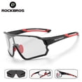thumbnail image 2 of ROCKBROS, gafas fotocromáticas para bicicleta, gafas de sol deportivas UV400 para hombres y mujeres, gafas ligeras antideslumbrantes para senderismo y ciclismo Tan Jianjun unisex, 2 of 2