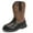 Brown, variant on DADAWEN Kid Western Boots Girls Light Brown Cowboy Boots for 1.5 Little Kid