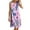 Pink, variant on VBTAPA Summer Dresses for Women Boho Floral Print Sleeveless Keyhole Midi Dress Plus Size Casual Beach Sundresses Loose Flowy Tunic Dress Black XXXXXL