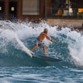 thumbnail image 6 of Performance Soft Top Short Foam Surfboard - Includes Leash + Fins in Green FTB, 6 of 12