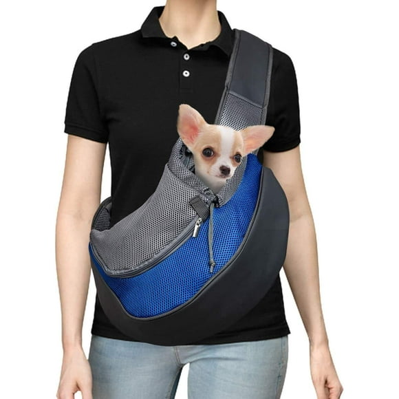 Transport Bag for Dogs Cat Pet Dog Bag Shoulder Bag for Transporter Small Animal Linen Bag (Large)