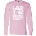 thumbnail image 3 of Inktastic Turners Syndrome Awareness Strength Courage Support Long Sleeve T-Shirt, 3 of 5