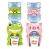 2pcs Children Mini Water Dispenser Toys Lovely Cartoon Water Fountain Toys