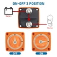 thumbnail image 3 of Marine Battery Switch, Easy To Mount Battery Switch Selector 300A  for RV Yacht, 3 of 7