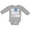 AC-Heather Grey, variant on Inktastic My 1st Soccer Season Boys Long Sleeve Baby Bodysuit