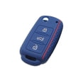 thumbnail image 3 of Funda de silicona para mando a distancia de coche, funda protectora de llave de repuesto a prueba de golpes, Protector de soporte para llave de coche, azul DYNWAVEMX Caso de la cubierta clave, 3 of 8