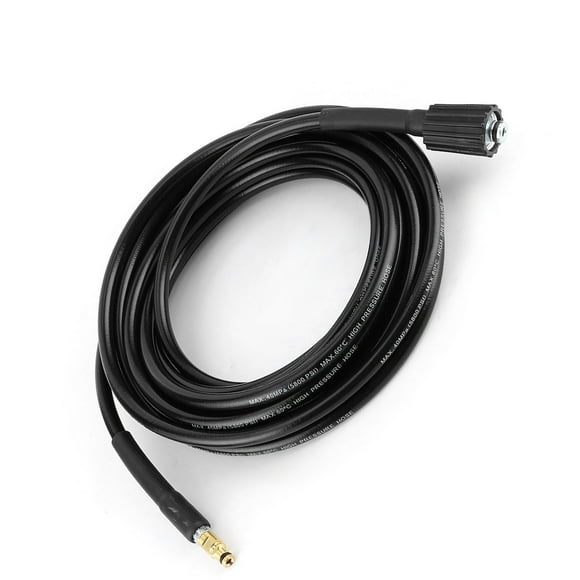 Manguera Para Lavadora de Automóviles, 40MPA/5800PSI MANGUERA DE GOMA Para Lavadora Autotica REMPLAZO DE TUBERÍA DE GOMA para Limpieza de Agua A Alta Alta