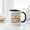 thumbnail image 4 of CafePress - Funny Being An Adult Mugs - 11 oz Ceramic Mug - Novelty Coffee Tea Cup, 4 of 4