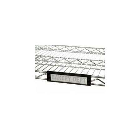 Focus Foodservice Fshelf3b 3 Inch Black Plastic Shelf Label 4 Pkg Focus Foodservice Fshelf3b 3 Inch Black Plastic Shelf Label 4 Pkg Com