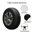 thumbnail image 4 of Kdxio Kawaii Pigs for Tire Cover Wheel Protectors Tyre Covers Weatherproof Wheel Covers Universal Fit for Trailer Rv SUV Truck Camper Travel Trailers 15 inch, 4 of 8