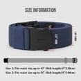 thumbnail image 5 of WHIPPY Men's Elastic Belt Non Metal Stretch Belt Nickel Free Web Belts for Jeans Pants Unisex, 5 of 5