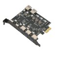 thumbnail image 3 of PCI E to USB Expansion Card 7 Ports 5Gbps USB PCI Express Card with 2 Rear USB 3.0 Ports for Windows Xp for OS X for Linux, 3 of 12