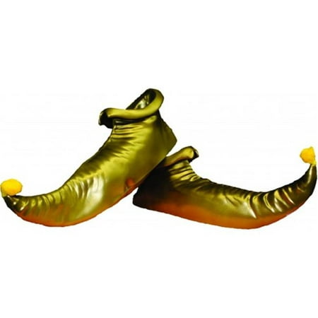 Alexander Costume 52-083-G ELF Shoes, Gold