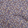 thumbnail image 1 of oneOone Viscose Jersey Violet Fabric Geometric Sewing Craft Projects Fabric Prints By Yard 60 Inch Wide, 1 of 1