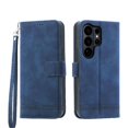 thumbnail image 1 of Funda Tipo Billetera para Samsung Galaxy S26 Ultra Carcasa Abatible con Porta Tarjetas, Bolsillo para Efectivo, Soporte Ajustable, Cierre Magnético y Correa de Muñeca Azul, 1 of 6