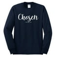 thumbnail image 2 of Wild Bobby Chosen 1 Peter 2:9 Inspirational/Christian Men Long Sleeve Shirt, Navy, Large, 2 of 5