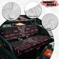 thumbnail image 3 of Yuyamidu Deer UTV Seat Cover Pink American Flag Mule Bench Seat Cover Full Protection Outdoor UTV Seat Accessories for Kawasaki Mule 2009-2024 4000 4010, 3 of 6
