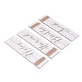 thumbnail image 3 of Letrero de madera decorativo para pared, hermoso letrero de madera rústico Natural con ganchos para el hogar y la sala de estar, 4 Uds., 3 of 14