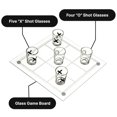 thumbnail image 3 of Fairly Odd Novelties: Shot Glass Tic Tac Toe - Drinking Game Twist, Collectible Glass Set, 8.6" Board, Classic Strategic Duel, Adults Party Game Night, 3 of 10