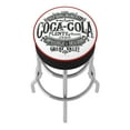 thumbnail image 4 of Trademark Gameroom Coca-Cola Brazil 1886 Vintage Bar Stool with Padded Seat, 4 of 5