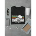 thumbnail image 3 of Santa Monica Beach Text Tee Men's -Image by Shutterstock, 3 of 4