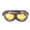 Yellow, variant on Retro Motorcycle Goggles Glasses Vintage Moto Classic Goggles For Harley Steampunk ATV Copper Helmet
